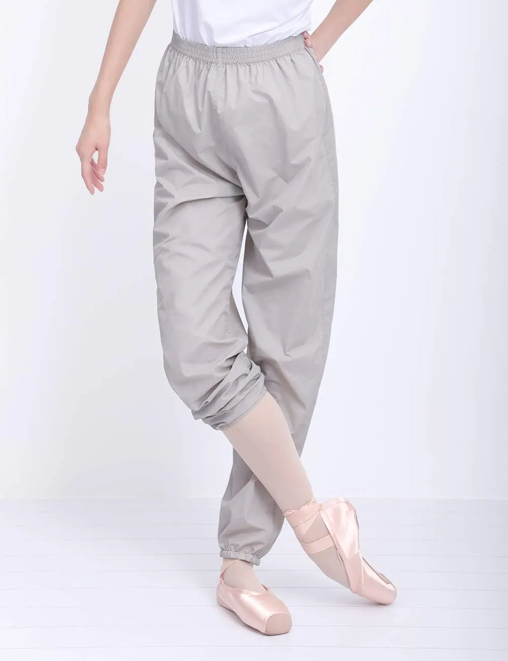 Daydance Teen Girls Women Ballet Ripstop Pants Lightweight Intensity Nylon Perspiration Trousers for Dance