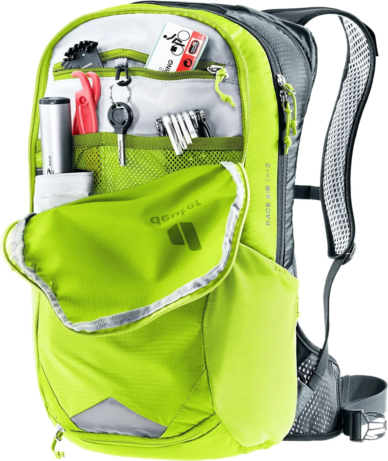 Deuter Modern, Citrus-Graphite, 14 3 L