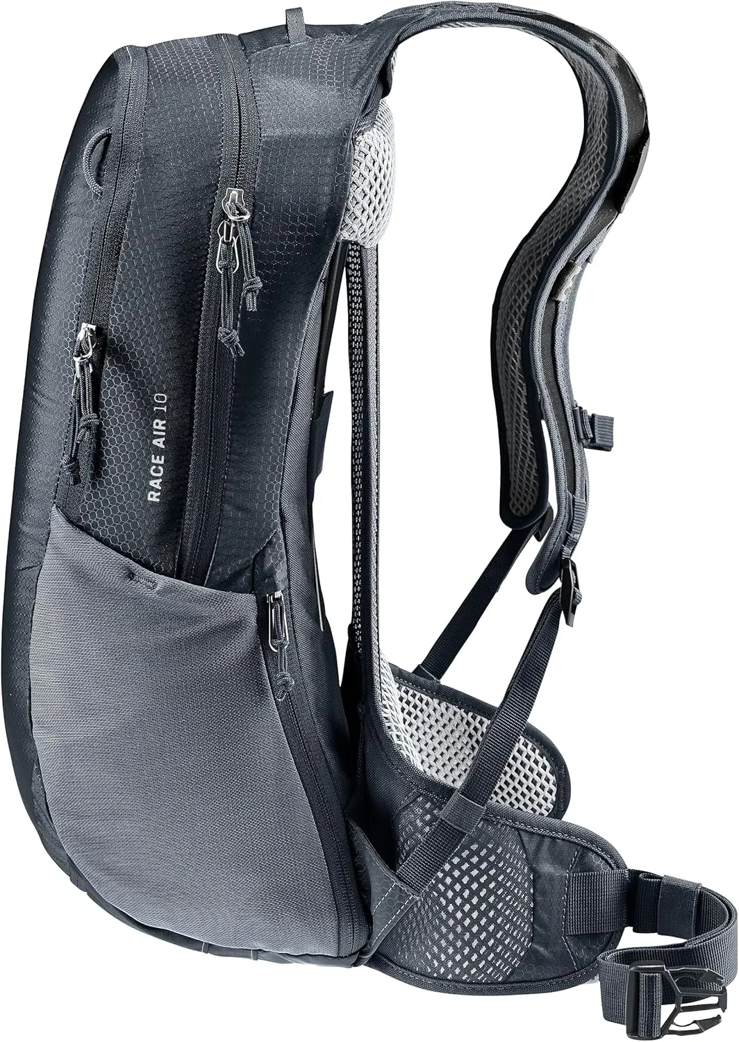 Deuter Race Air 14  3L Mountain Biking, Gravel Biking Touring Daily Commuting Backpack, Black, 14 3 L