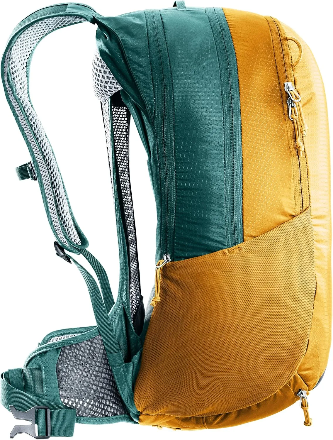 Deuter Race Air 14  3L Mountain Biking, Gravel Biking Touring Daily Commuting Backpack, Cinnamon-deepsea, 14 3 L