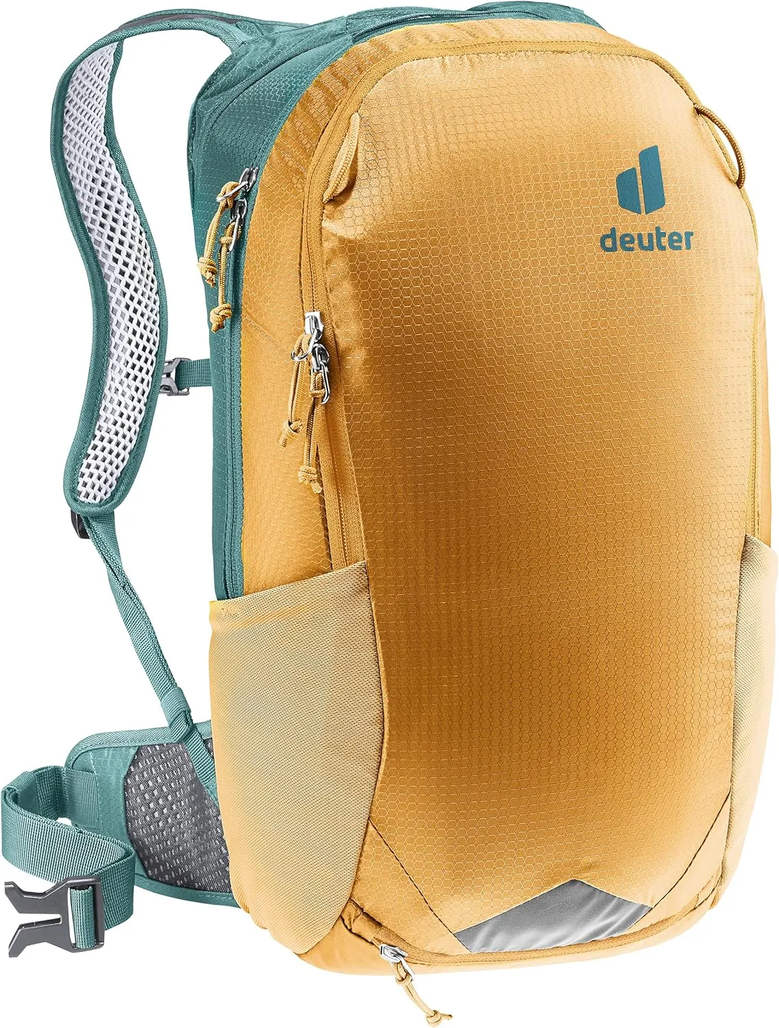 Deuter Race Air 14  3L Mountain Biking, Gravel Biking Touring Daily Commuting Backpack, Cinnamon-deepsea, 14 3 L