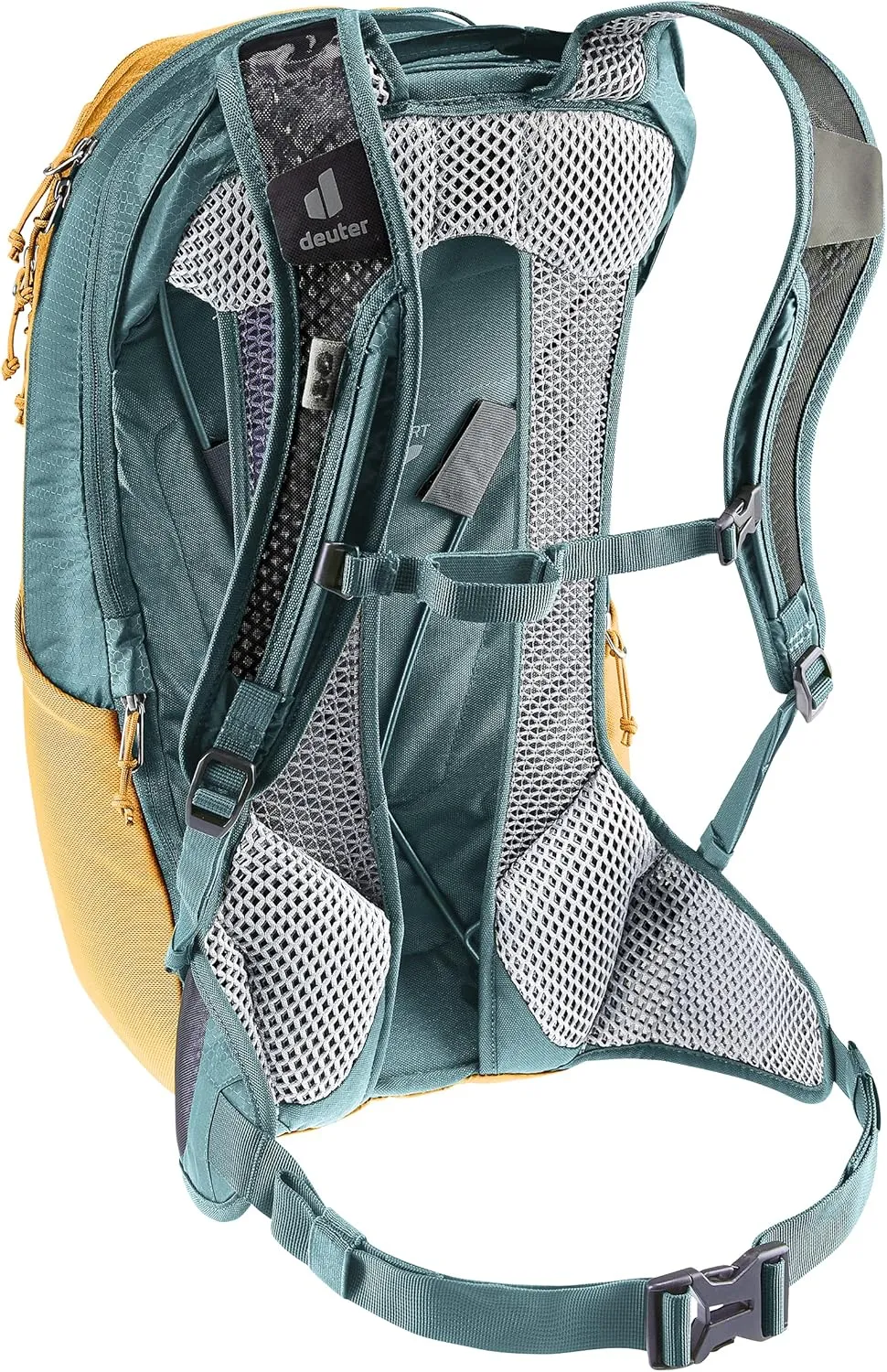Deuter Race Air 14  3L Mountain Biking, Gravel Biking Touring Daily Commuting Backpack, Cinnamon-deepsea, 14 3 L