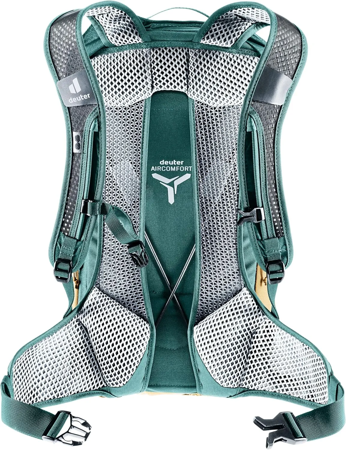 Deuter Race Air 14  3L Mountain Biking, Gravel Biking Touring Daily Commuting Backpack, Cinnamon-deepsea, 14 3 L
