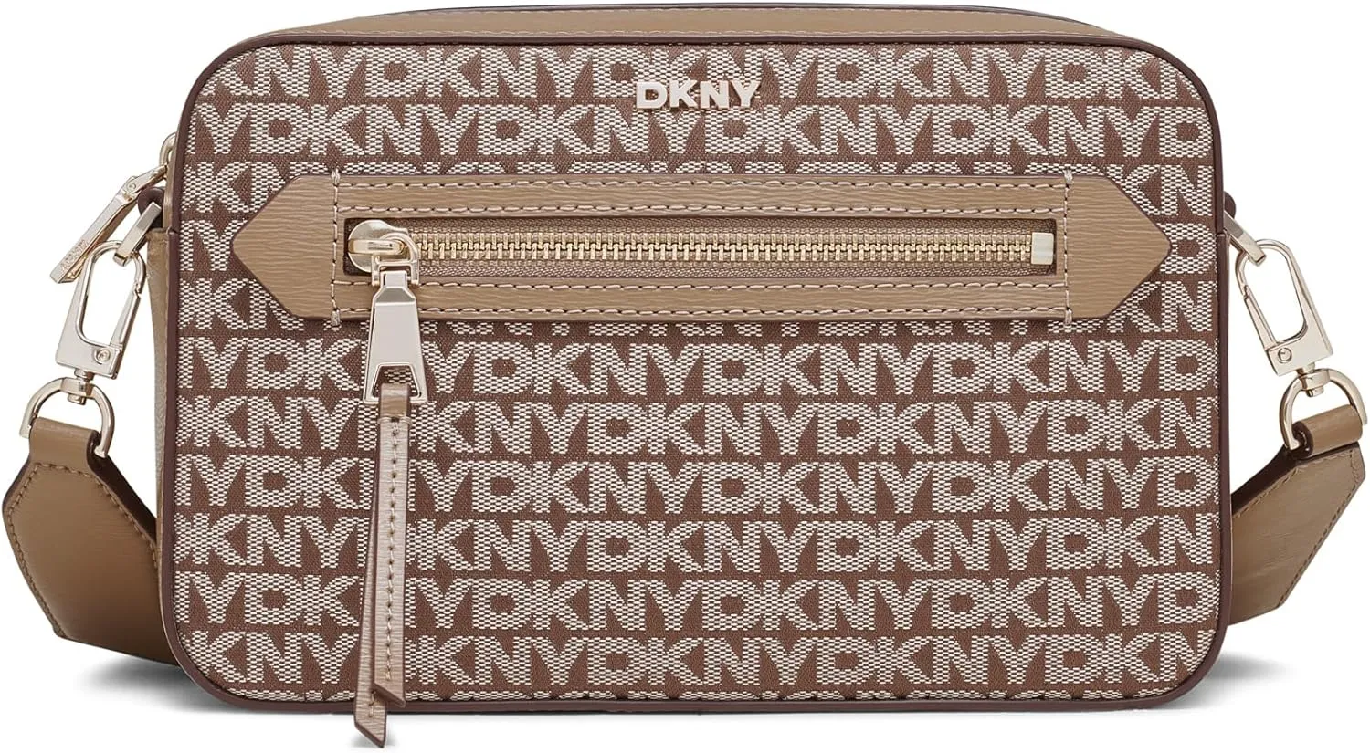DKNY Women's Bryant Ave Camera Bag, Chino/Shitake, Chino/Shitake, S