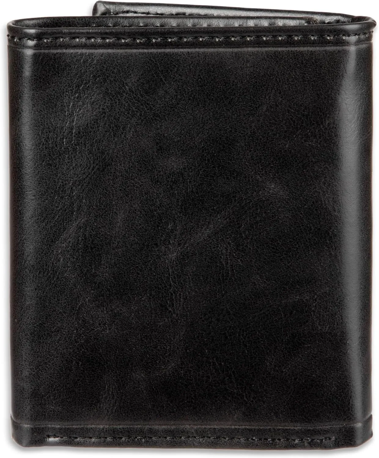 Dockers Men's Extra Capacity Slim Profile Trifold Wallet with Multiple Card Slots and ID Window
