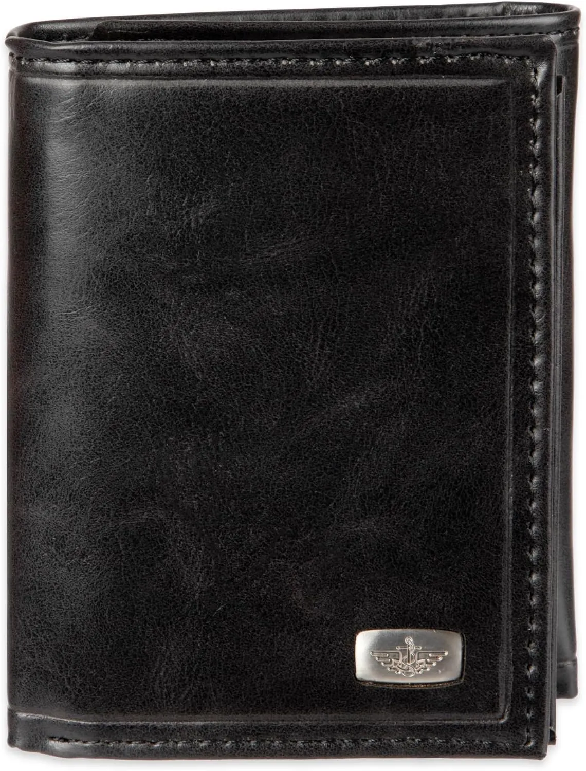 Dockers Men's Extra Capacity Slim Profile Trifold Wallet with Multiple Card Slots and ID Window