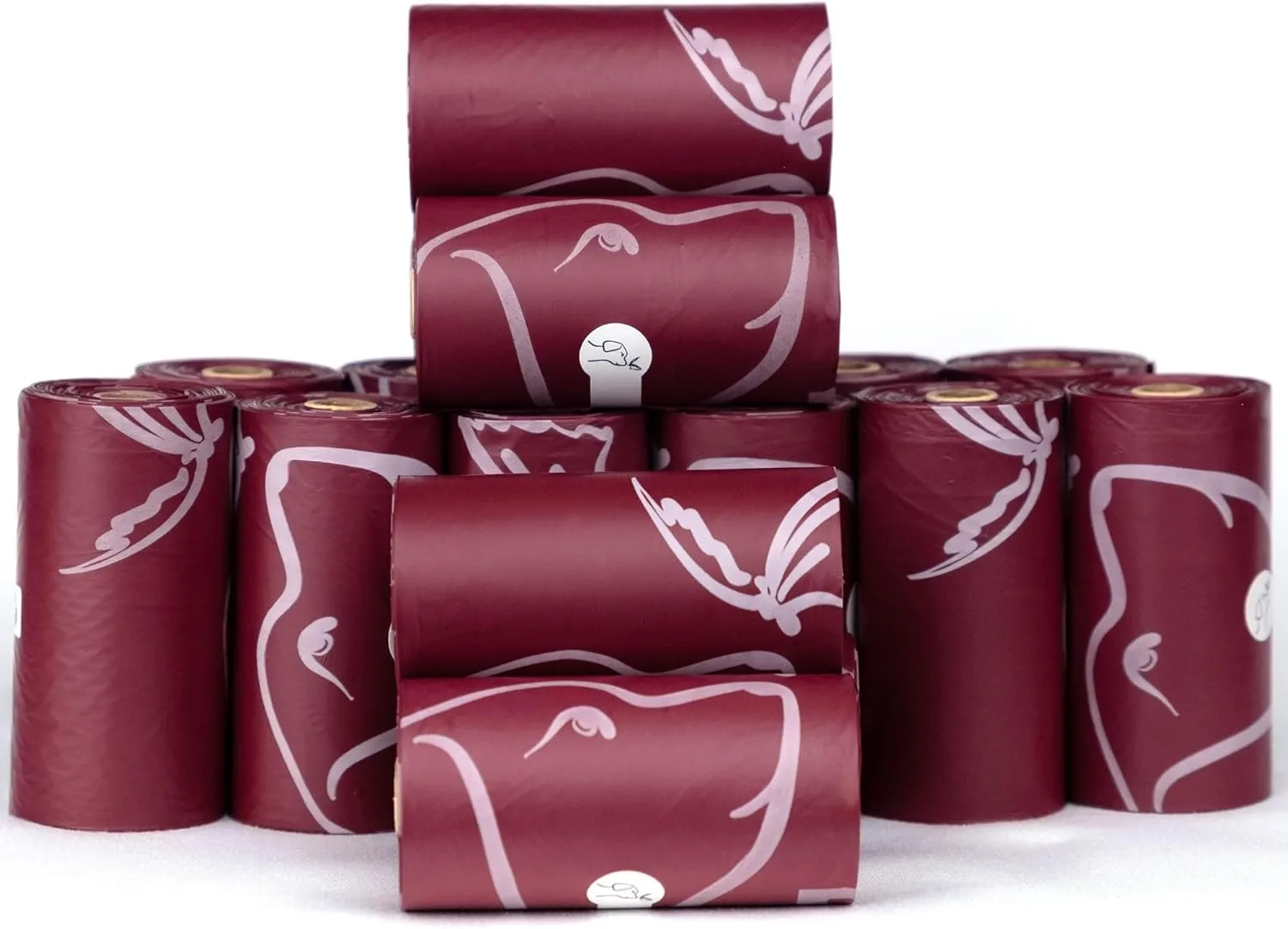 DOG & BUTTERFLY™ THE MOST BEAUTIFUL BAGS ON THE PLANET. 100% CERTIFIED COMPOSTABLE, 270Q. Easy-Open, No Plastic, Leak-Proof, Tear-Proof