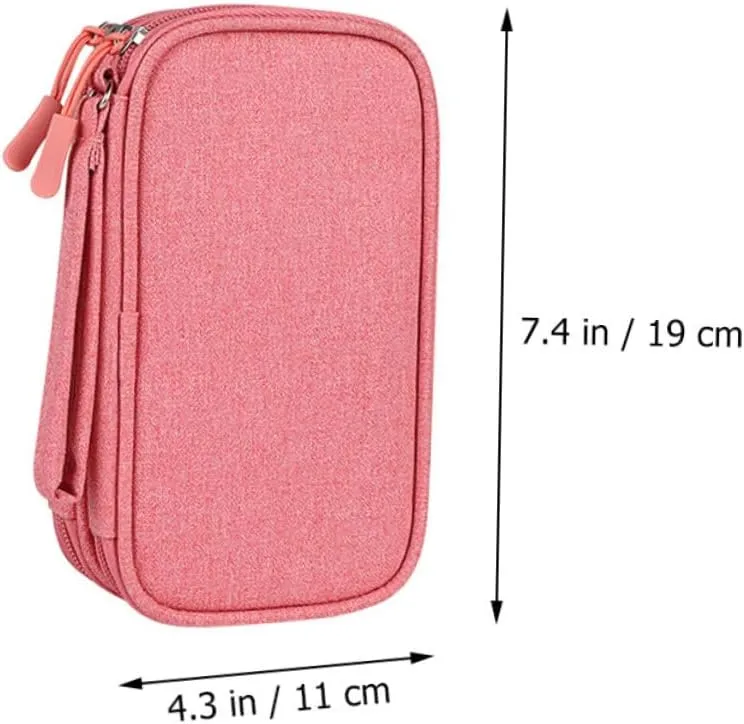 DOITOOL Hard Drive Storage Bag Packaging Bags Electronic Organizer Bag Accessories Pouch Travel Kits Cable