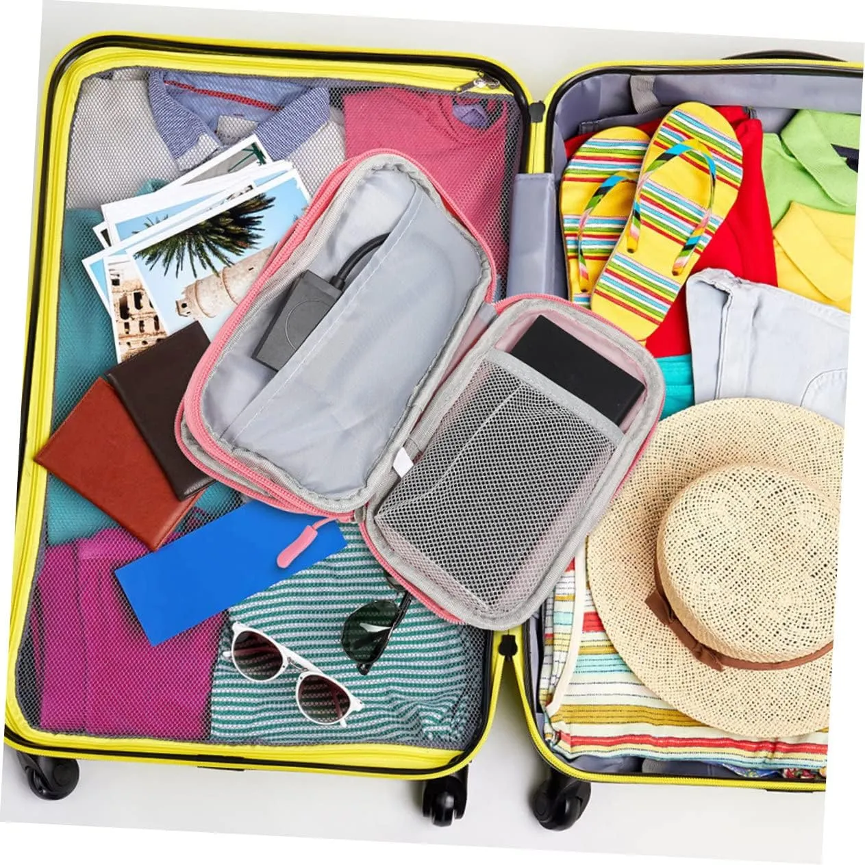 DOITOOL Hard Drive Storage Bag Packaging Bags Electronic Organizer Bag Accessories Pouch Travel Kits Cable