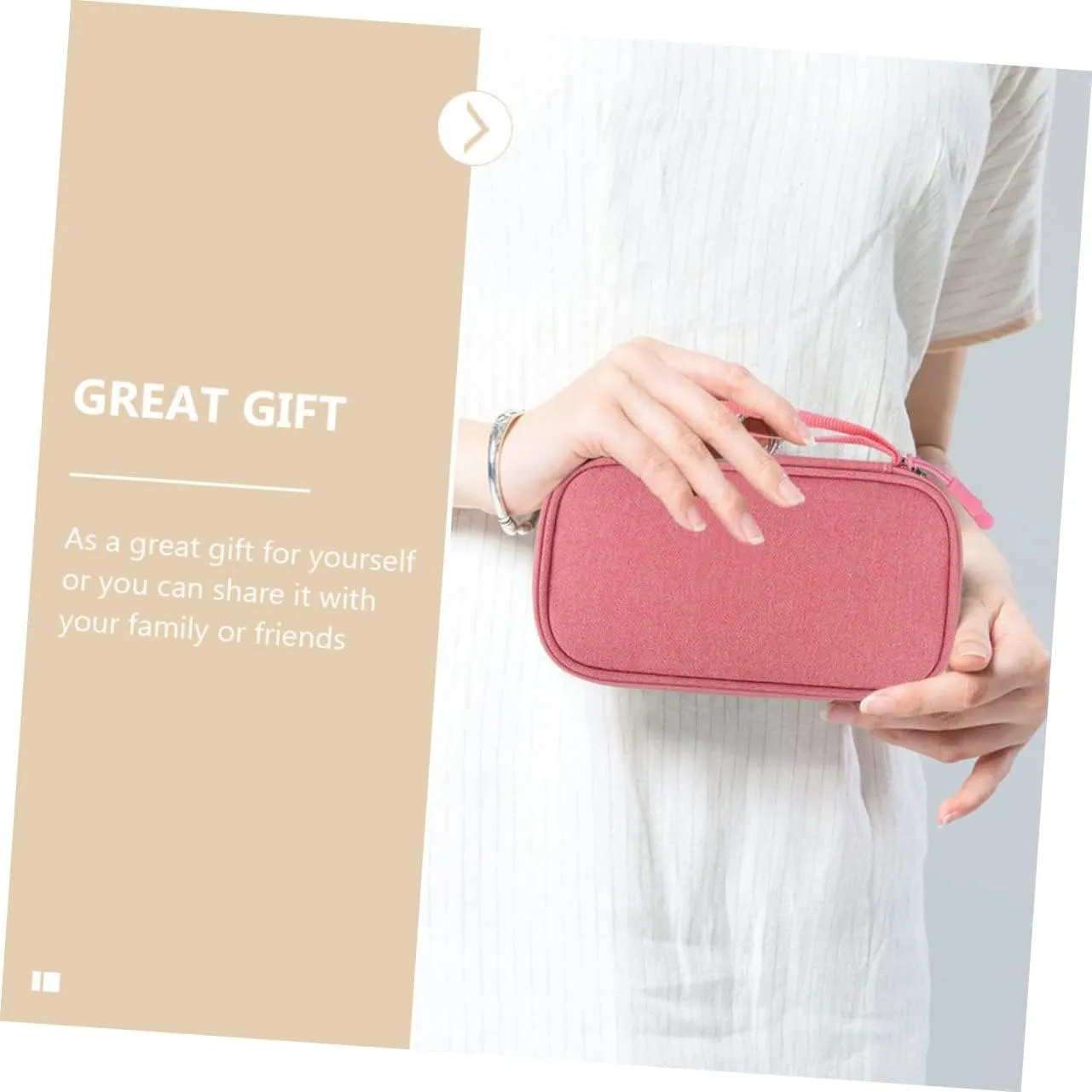 DOITOOL Hard Drive Storage Bag Packaging Bags Electronic Organizer Bag Accessories Pouch Travel Kits Cable