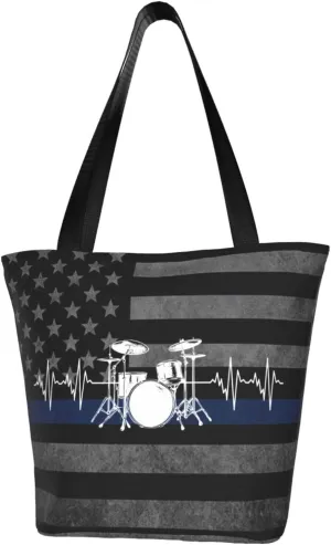 Drums Heartbeat Fashion Shoulder Bag Large Capacity For Man Or Woman