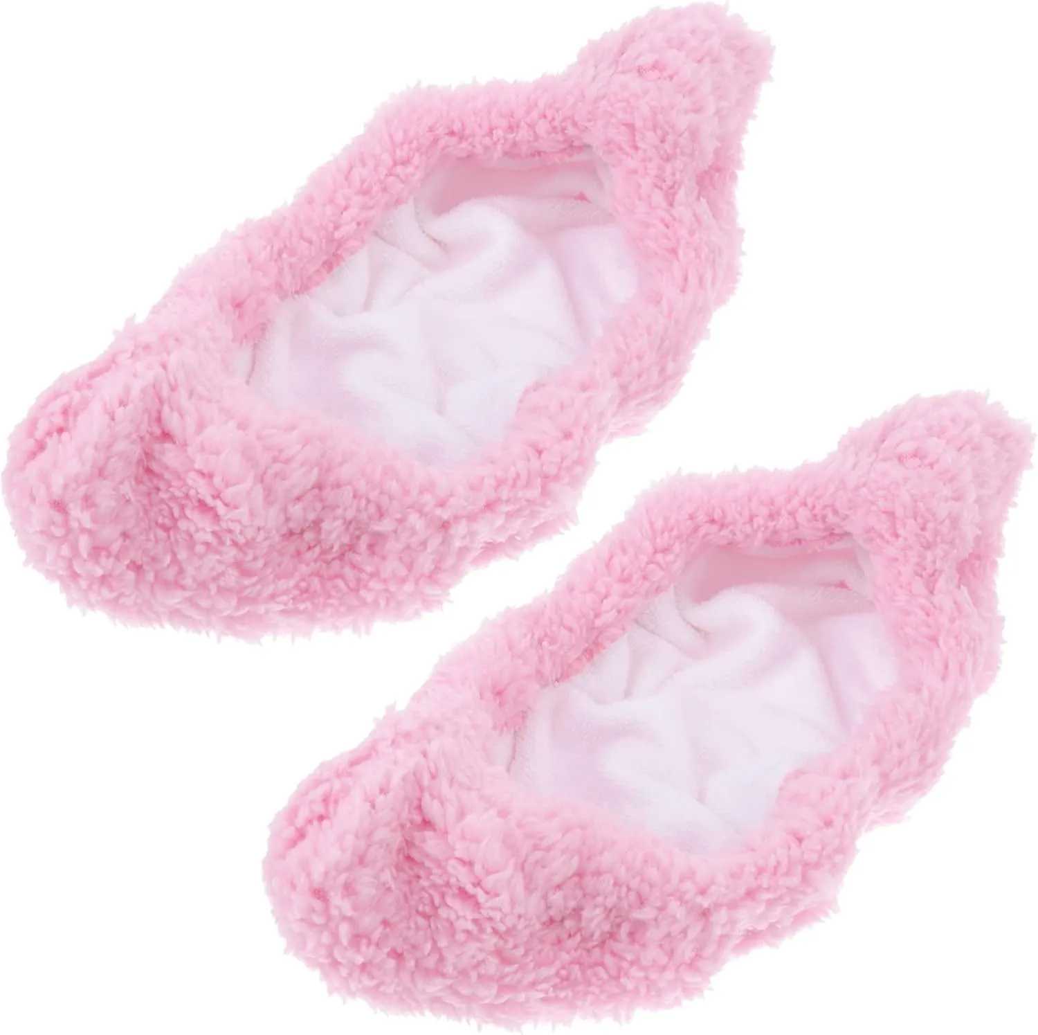 Elastic Boot Covers for Figure Skates Pink Ice Skate Guards Blade Covers Velvet Design