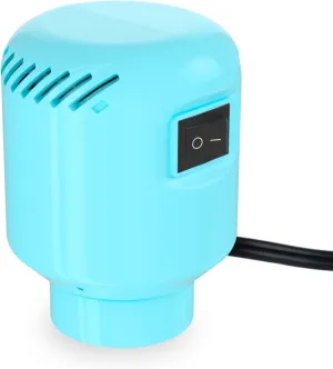 Electric Pump for Vacuum Storage Bags, Air Pump for Storage Bags,Portable Vacuum Pump for Various Vacuum Sealer Bags, Suitable for Common Vacuum Bags-Blue (No Storage Bags)