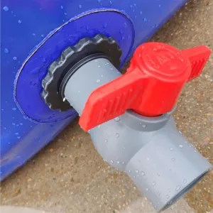 EMYJAY Water Storage Bag, Foldable Water Storage Tank Large-Capacity Water Bag High Density PVC Good Sealing Strong Flexibility Strong Environmental Adaptability
