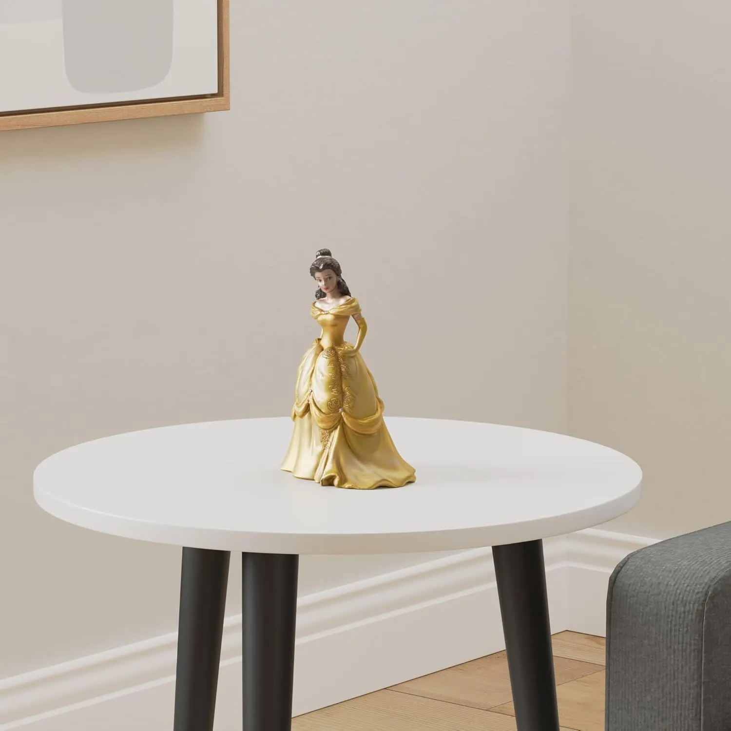 Enesco Disney Showcase Couture de Force Beauty and The Beast Belle Figurine, 8.07 Inch, Multicolor