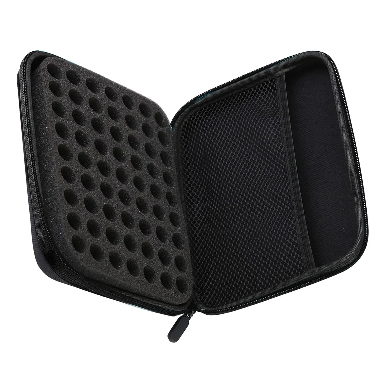 Essential Oil Storage, 63 Slots Essential Oil Storage Bag Essential Oil Case EVA Material Essential Oil Holder for Home, Traveling, Moving House (Black)
