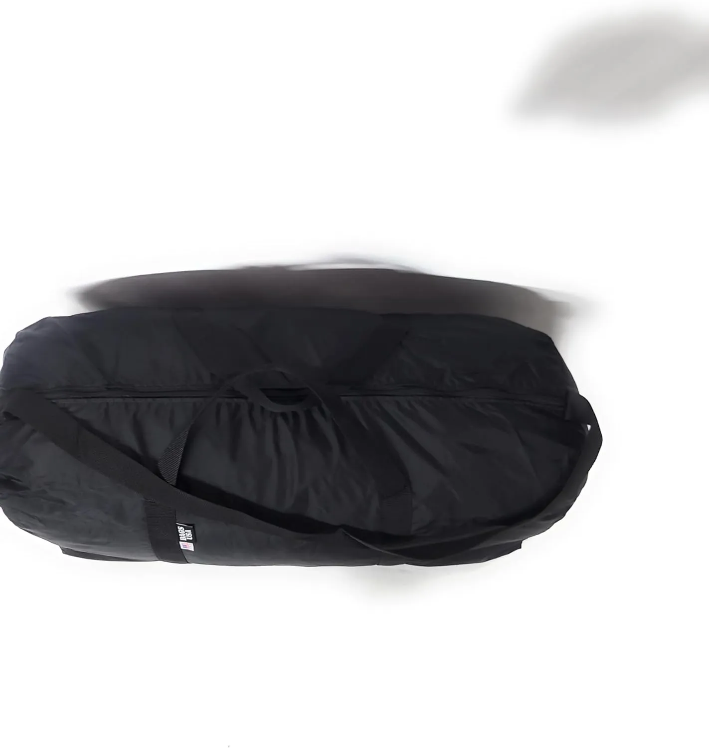 Extra Large Duffle Bag,Dome Shape Nylon Gear BAG Light Weight Made In USA (Black)