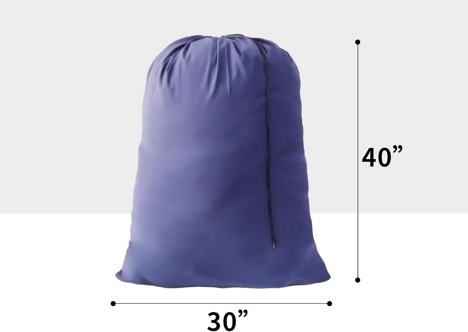 Extra Large Laundry Bag Blue 30"x40" Dirty Clothes Organizer with Drawstring Closure for college, dorm and apartment dwellers Home Dorm Travel Basket (12PCS Blue)