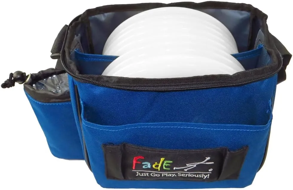 Fade Lite Disc Golf Bag – Compact, Lightweight, and Reliable Storage for New and Casual Players - Shoulder Strap Bag - Night Golf Bag