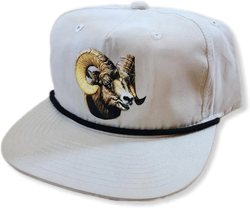 Fishing Fish Nylon Snapback Hat Cap Fly Deep Sea Offshore
