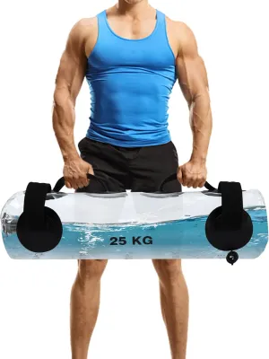 Fitness Water Weight Aqua Bag, Portable Stability Fitness Equipment, Training Power Bag with Water Weight Bag 55 lbs, for Gyms, Homes, Sports Halls