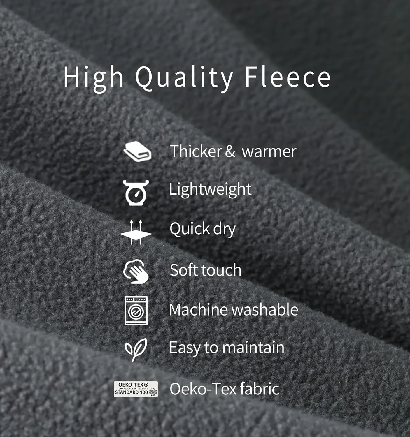 Fleece Travel Blanket– 2-Pack, Lightweight and Breathable, 67 x 48 in Soft Airplane Flight Blanket for Travelers, Caming Foldable Sheet with Stuff Sack for Train, backapcking, Office, Home
