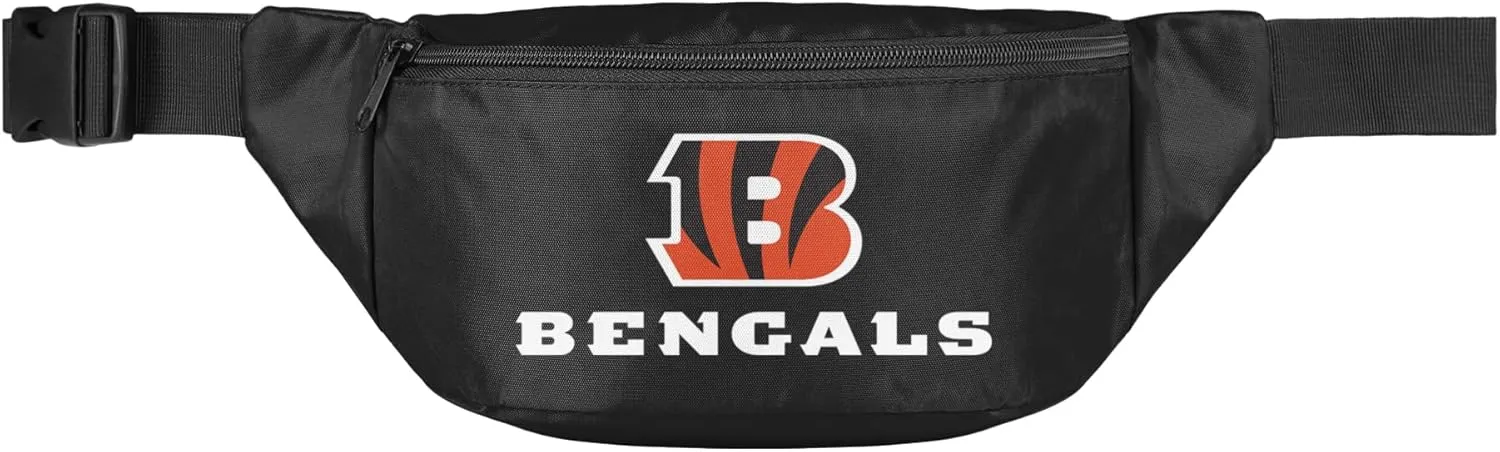 FOCO NFL Team Big Logo Fanny Pack Cooler, Cincinnati Bengals