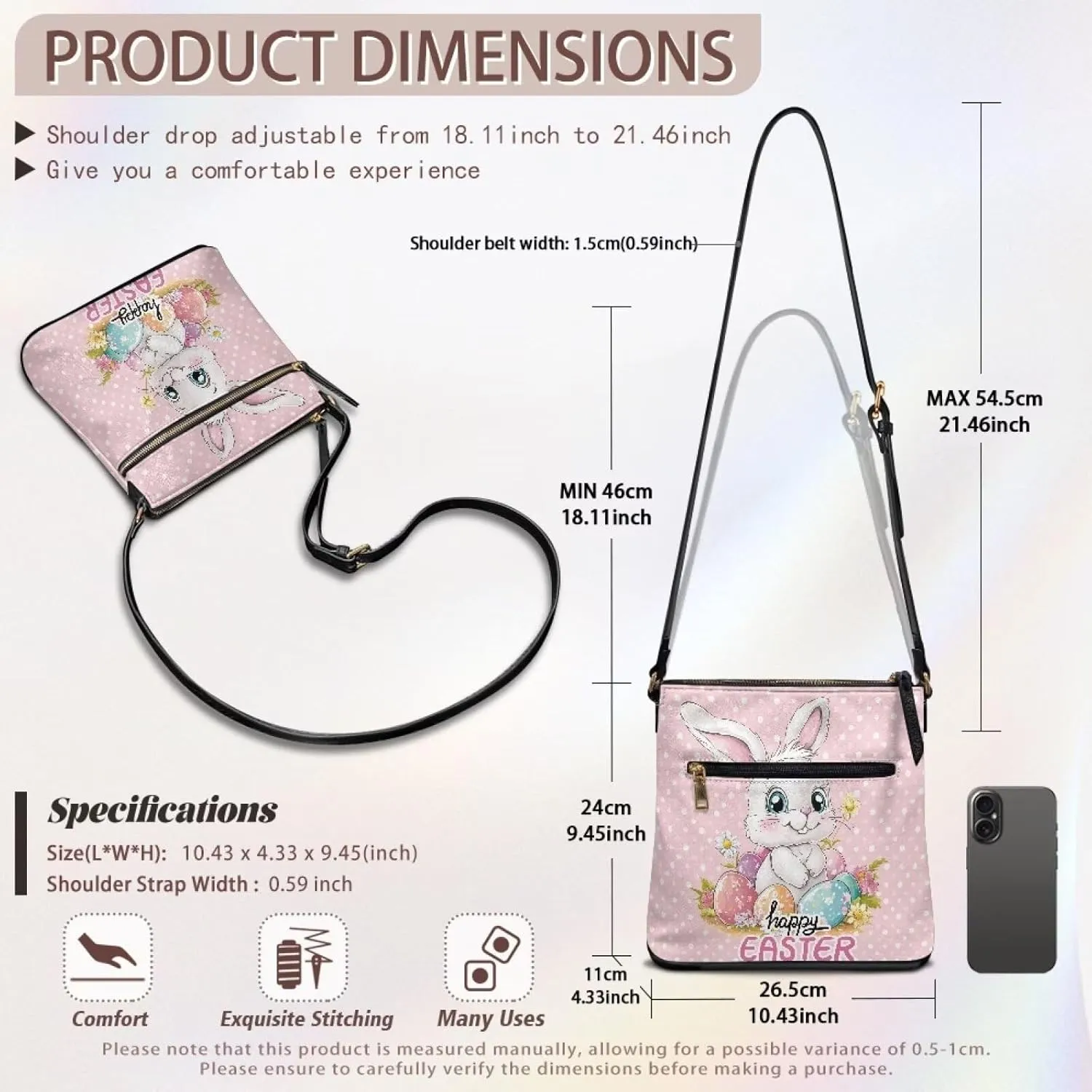 FOR U DESIGNS Travel Crossbody Bags for Women Anti Theft Trendy Shoulder Bags for School Leather Sling Bag