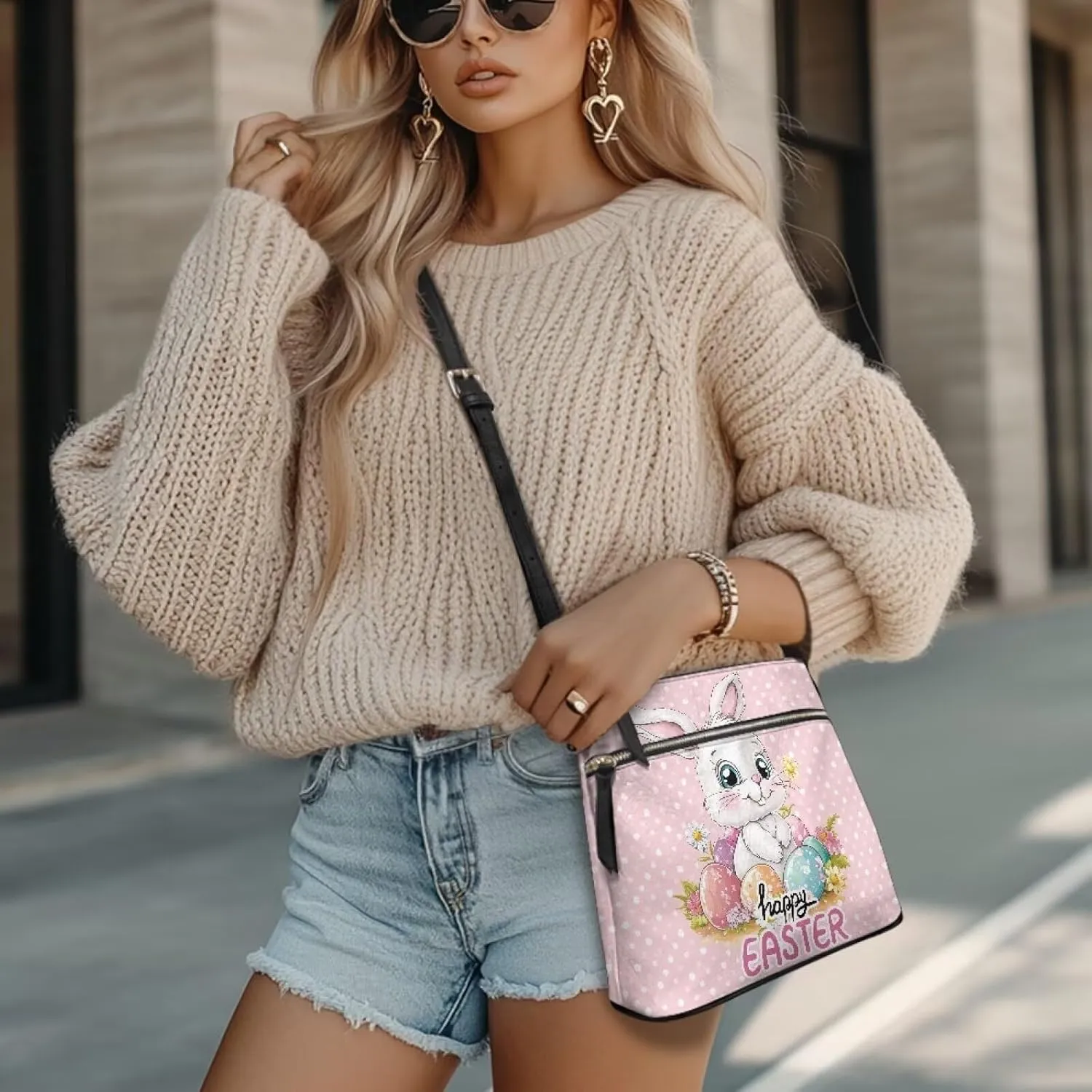 FOR U DESIGNS Travel Crossbody Bags for Women Anti Theft Trendy Shoulder Bags for School Leather Sling Bag