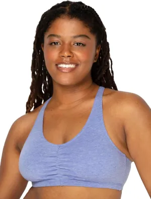 Fruit of the Loom Women's Adjustable Shirred Front Racerback Sports Bra Multi Packs!