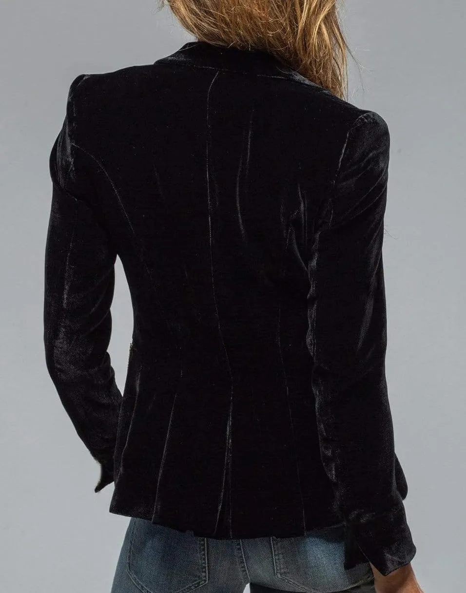 futurino Women's Solid Long Sleeve Velvet Jacket Cardigan Coat with Pocket Coat Future Women's Solid Long Sleeve Velvet