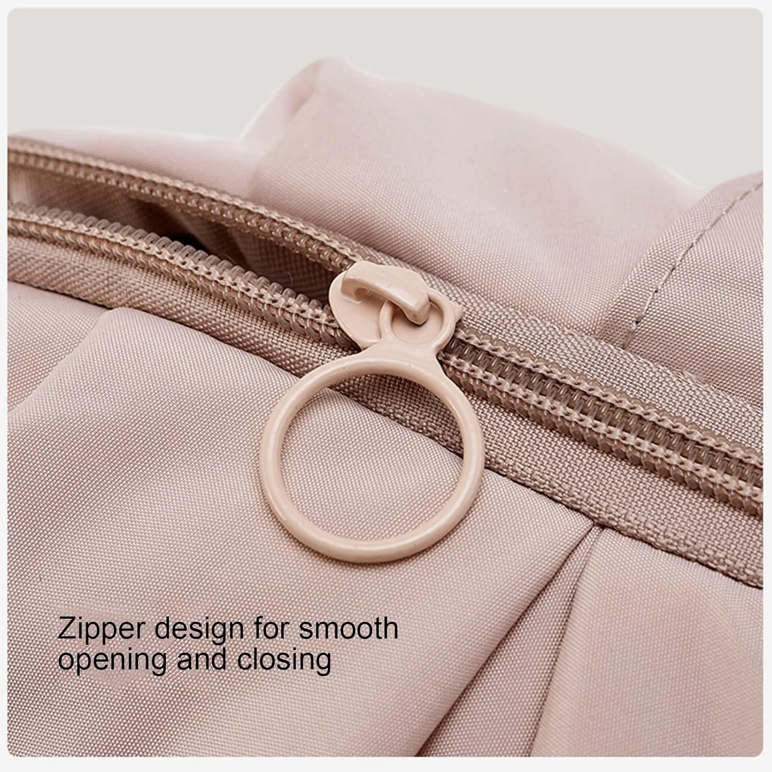 Garment Covers for Hanging Clothes, Travel Garments Bag, Portable Multi-layer Storage, Spherical Design to Prevent Squeezing(White,21x24x15cm8x9x6in)