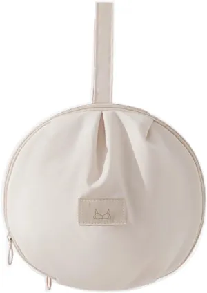 Garment Covers for Hanging Clothes, Travel Garments Bag, Portable Multi-layer Storage, Spherical Design to Prevent Squeezing(White,21x24x15cm8x9x6in)