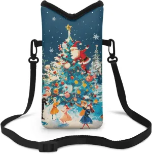 GIFTPUZZ Crossbody Bags for Women Small Cell Phone Wallet Purse Shoulder Handbag for Women with Adjustable Buckle