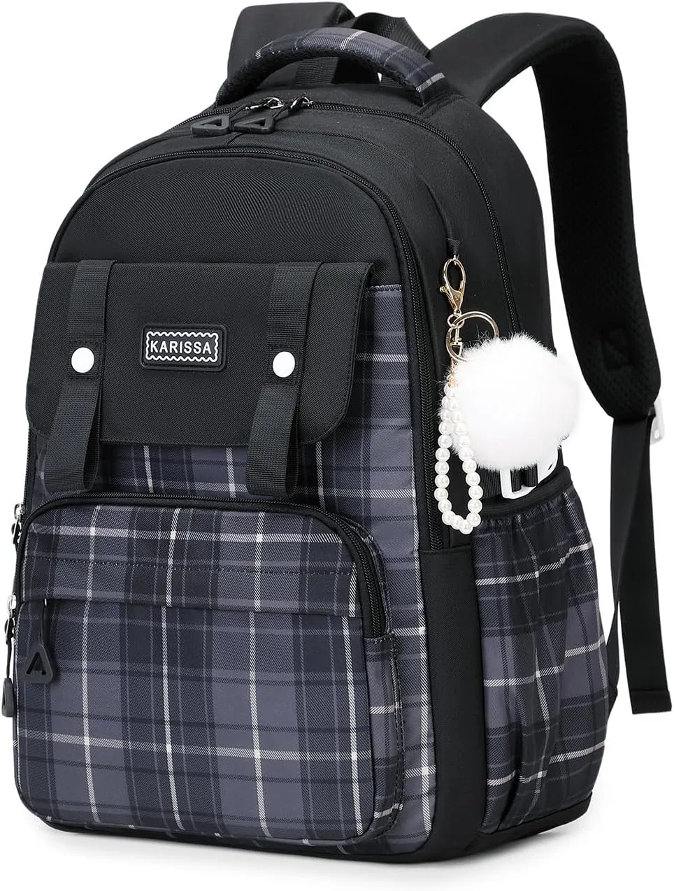 Girls Backpack, Ideal School Backpack for Girls from Elementary to Teen Years, Kawaii Bookbag Cute Large Capacity