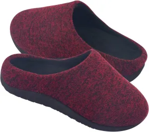 Git-up Orthotic Slippers with Arch Support for Plantar Fasciitis Pain Relief,Comfortable Slip On Clog,Indoor Outdoor Orthopedic House Shoes with Anti-Skid Rubber Sole