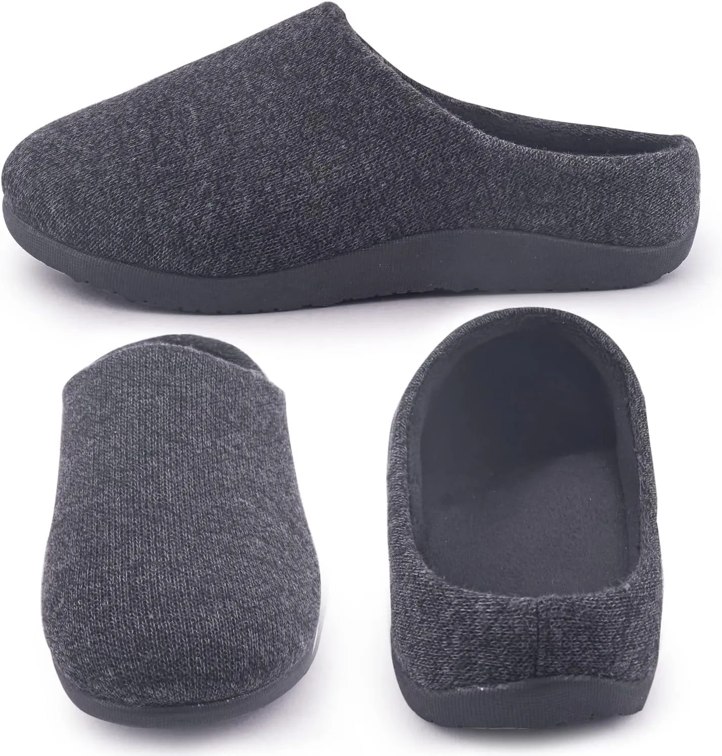 Git-up Orthotic Slippers with Arch Support for Plantar Fasciitis Pain Relief,Comfortable Slip On Clog,Indoor Outdoor Orthopedic House Shoes with Anti-Skid Rubber Sole