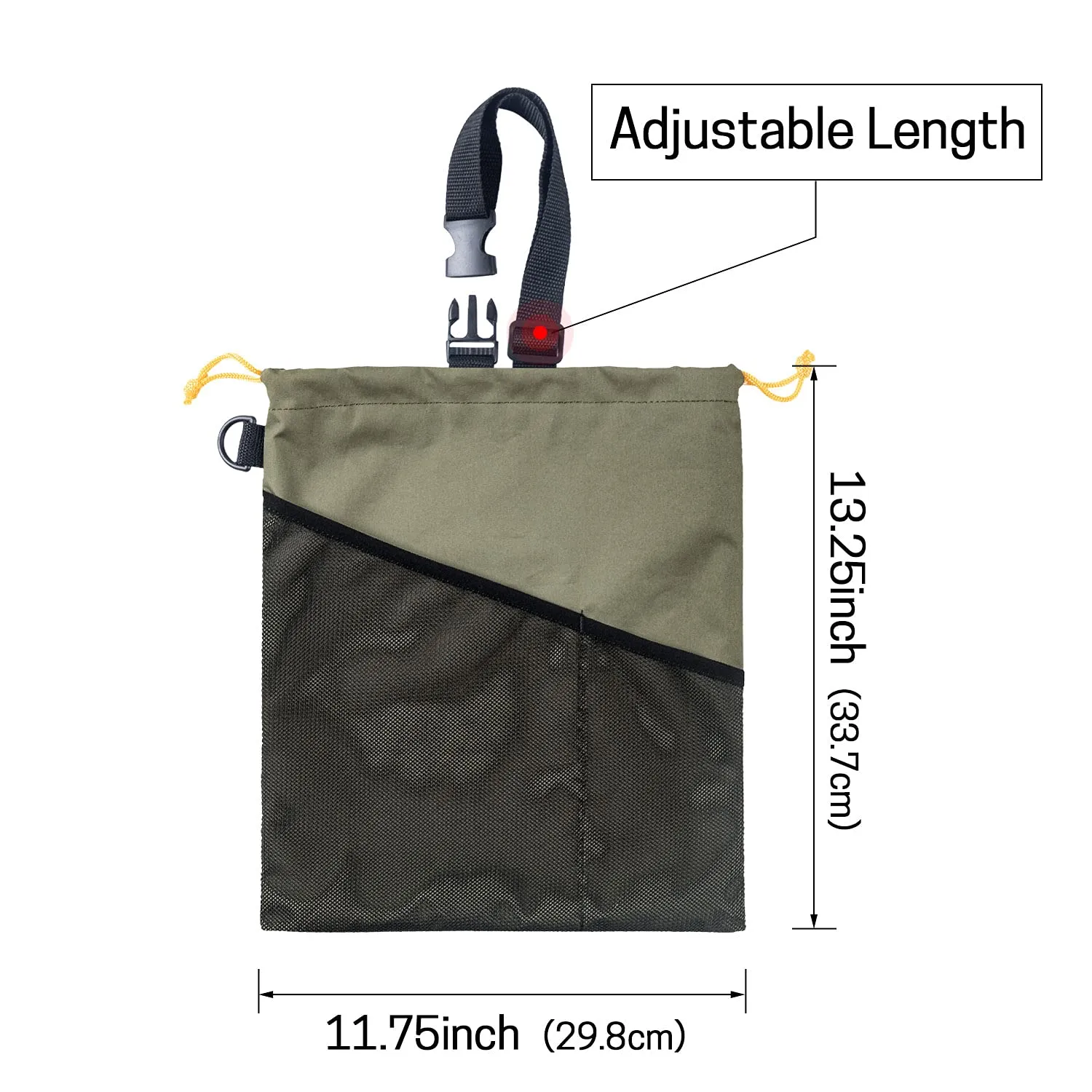 GNEGNI 2PCS Car Garbage Can, Hanging Car Trash Bag with Waterproof Leakproof Lining