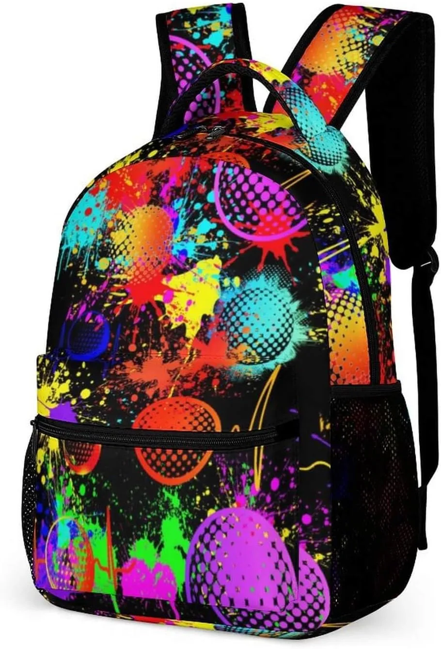 Golf School Backpack for Kids Girls Boys, 16 Inch Cool Golf Themed Bookbag, Personality School Backpack for Students Children, sustainable, Lightweight, Large Capacity