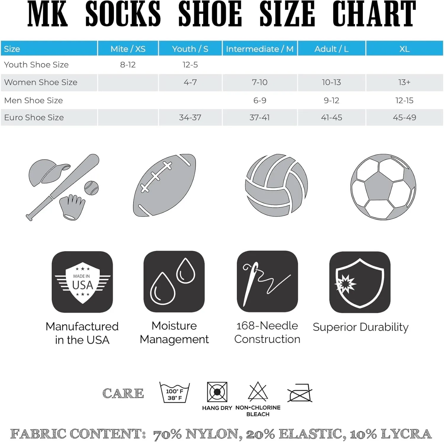 Grand Slam Baseball Softball Knee High Medium Weight Stirrup Socks