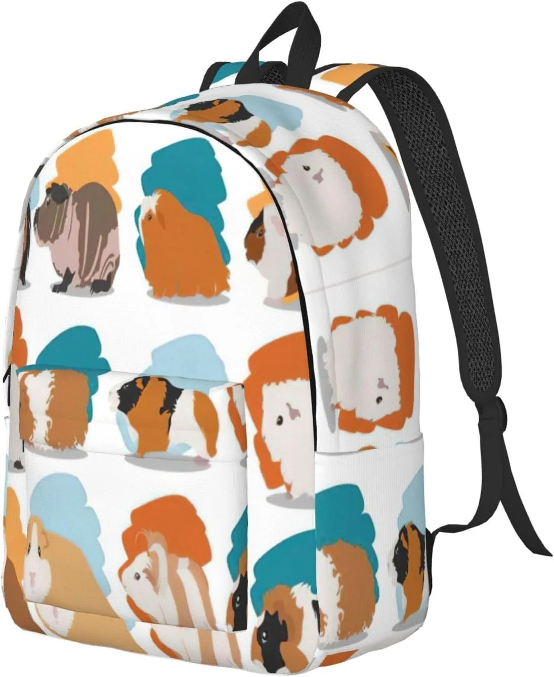 Guinea Pig Illustration print Laptop Backpack for Women Men,Bookbag Casual Daypackfor College Work for Travel Computer