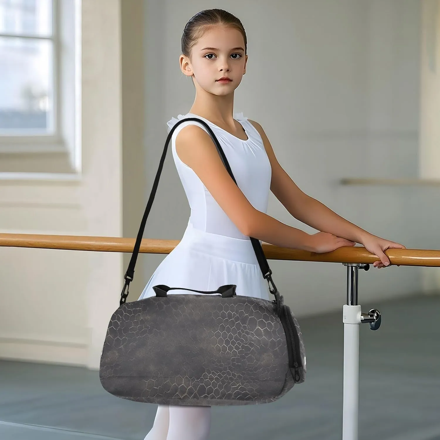 GuoChe Small Crossbody Purse with Shoes Compartment Fashion Purses for Go shopping
