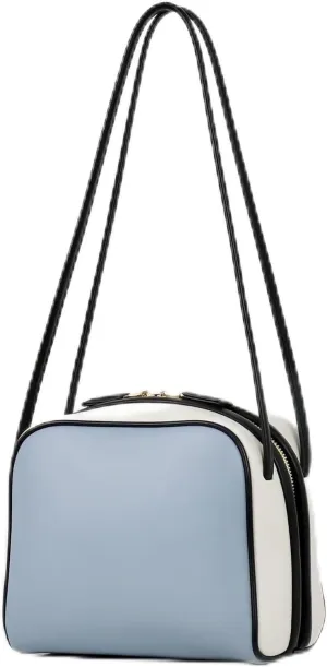 Handmade Leather Small Square Handbag For Women Versatile Collision Color Shoulder Commuting Underarm Bag