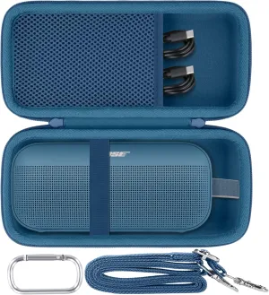 Hard Portable Case Compatible with Bose New SoundLink Flex 2nd Gen/Bose SoundLink Flex Bluetooth Portable Speaker,Blue Dusk Case