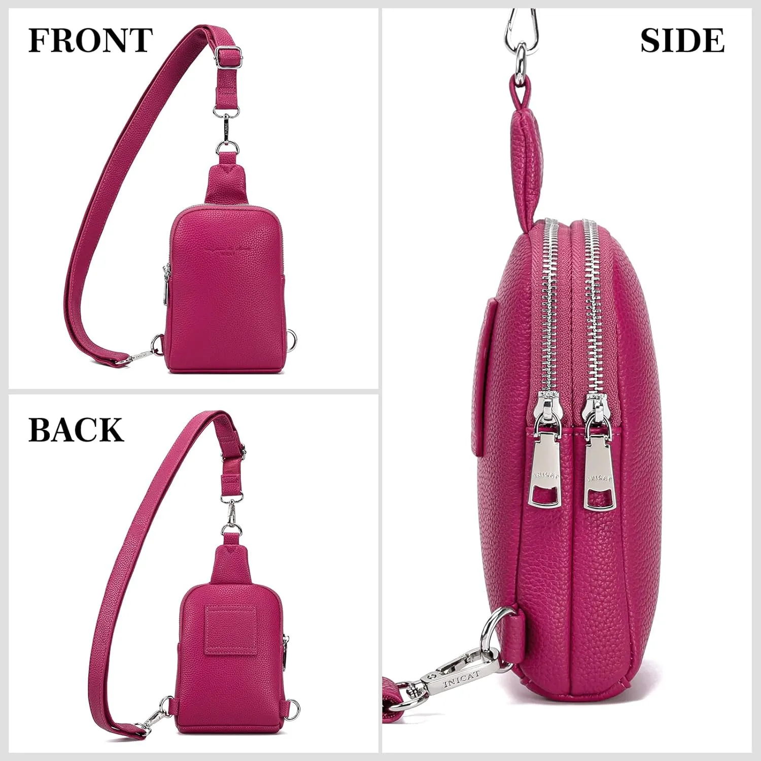 Haytijoe Small Crossbody Sling Bag for Women Travel Purses Anti Theft Cross Body Bag for Woman Fanny Packs