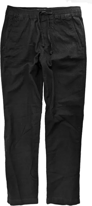 Hollister California Men's Slim Straight Linen-Blend Pull-On Pants HOM-54
