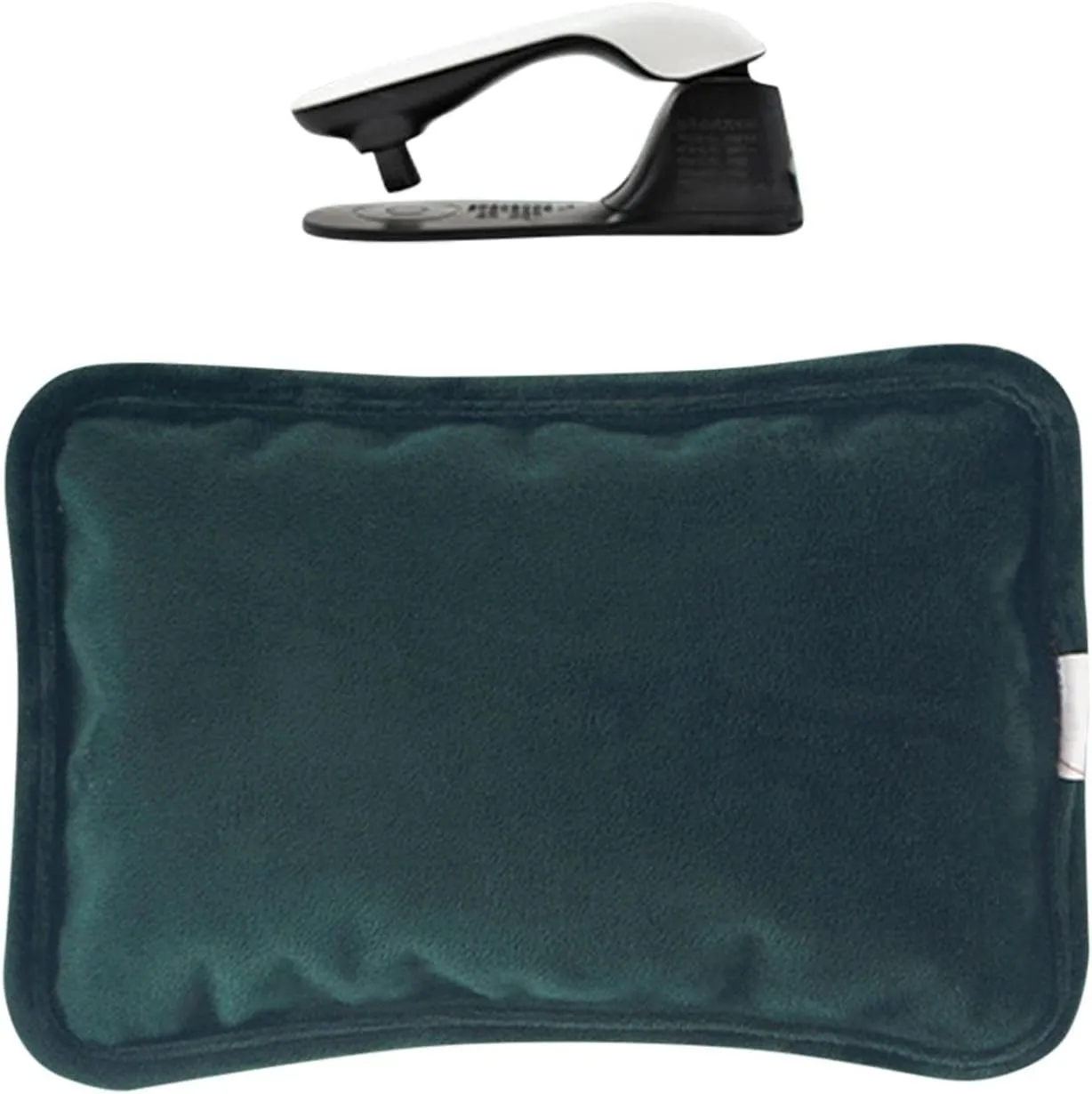 Hot Water Bottle Electric Rechargeable Heating Pad,Portable Hot Water Bag,Soft Fleece Cover Warming Bag Pain Relief Warm Hand Treasure Explosion-Proof Electric Warm Hand Bag Electric Water Bag PVC (C)