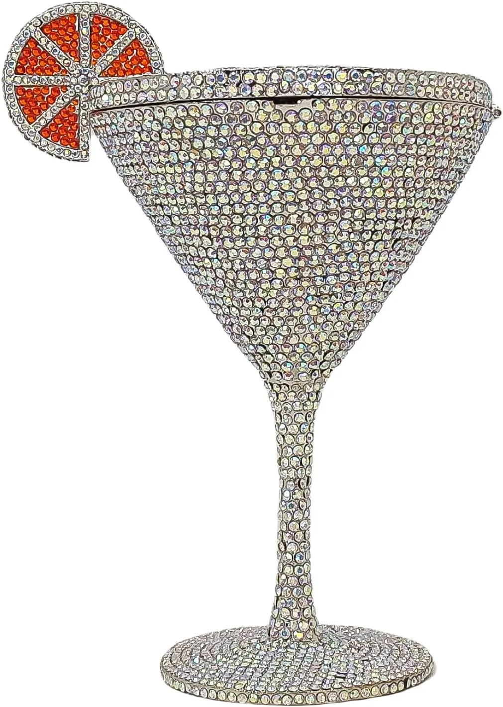 HUANG ZHUANG Goblet Evening Bag Women Cocktail Cup Rhinestone Clutch Purse Funny Crystal Party Bag Cute Prom Handbag
