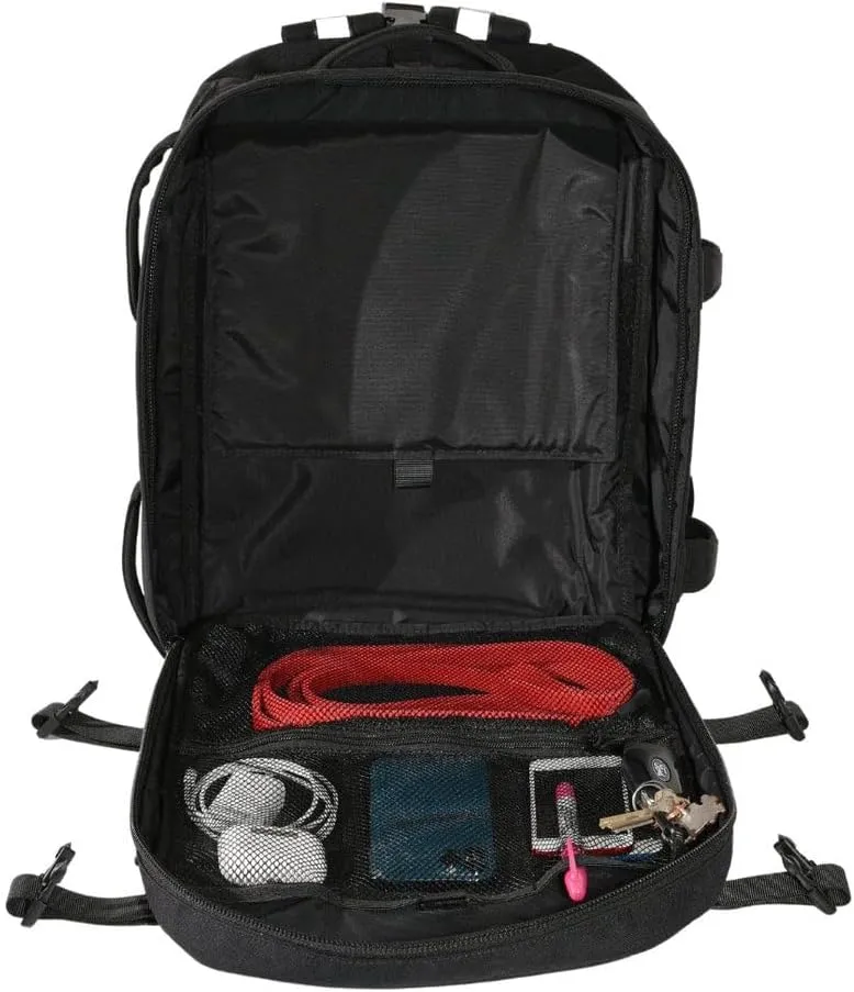 HYPERWEAR Hyper Ruck, 20L Rucking Backpack with 3 Rucking Weight Plate/Laptop Sleeves