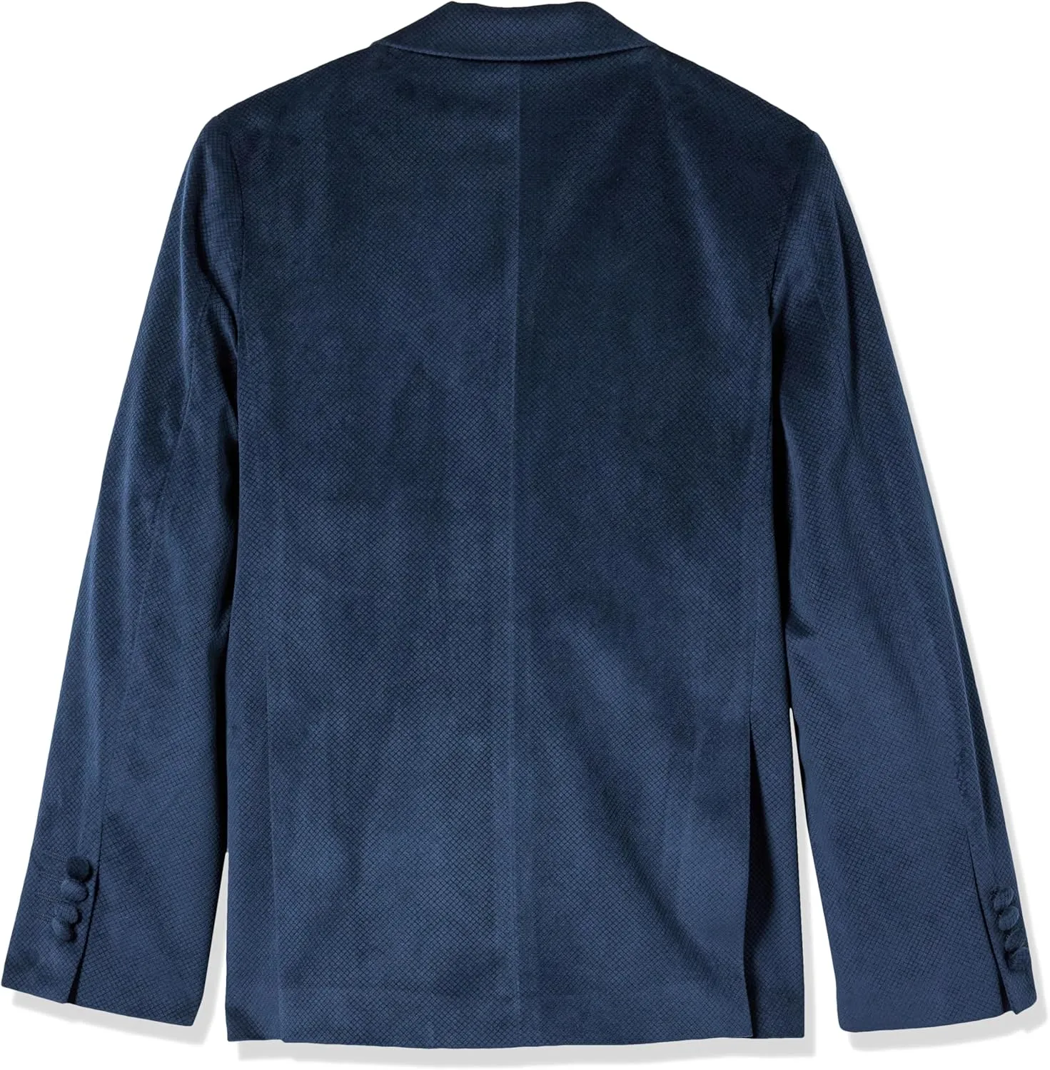 Isaac Mizrahi Slim Fit Boy's Velvet Diamond Blazer